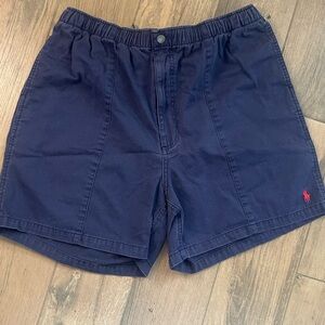 Polo by Ralph Lauren Blue Flat Front Shorts